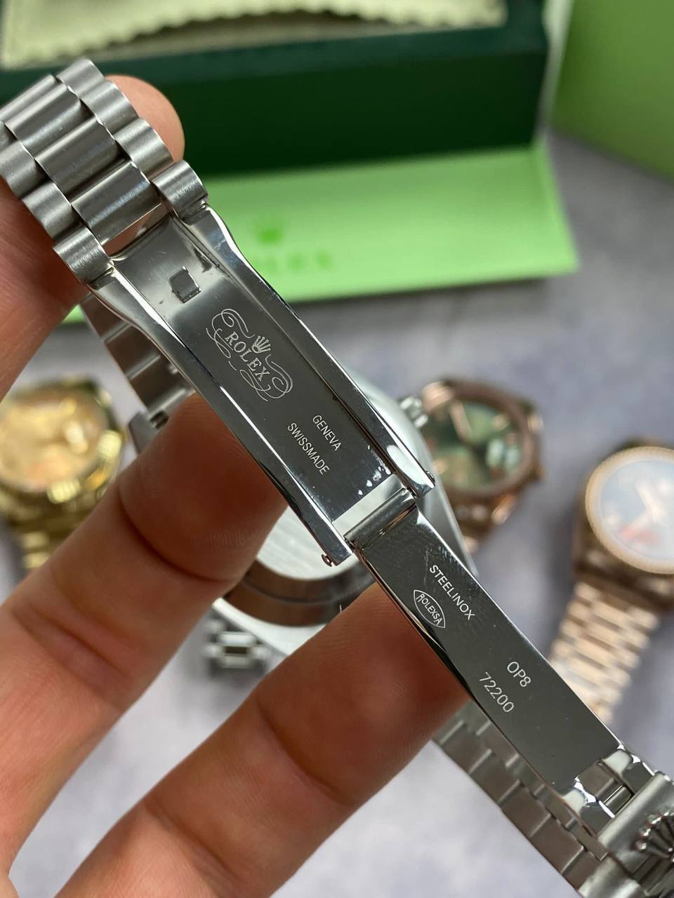 Rolex Oyester Perpetual Day-Date Watch in Different Colors