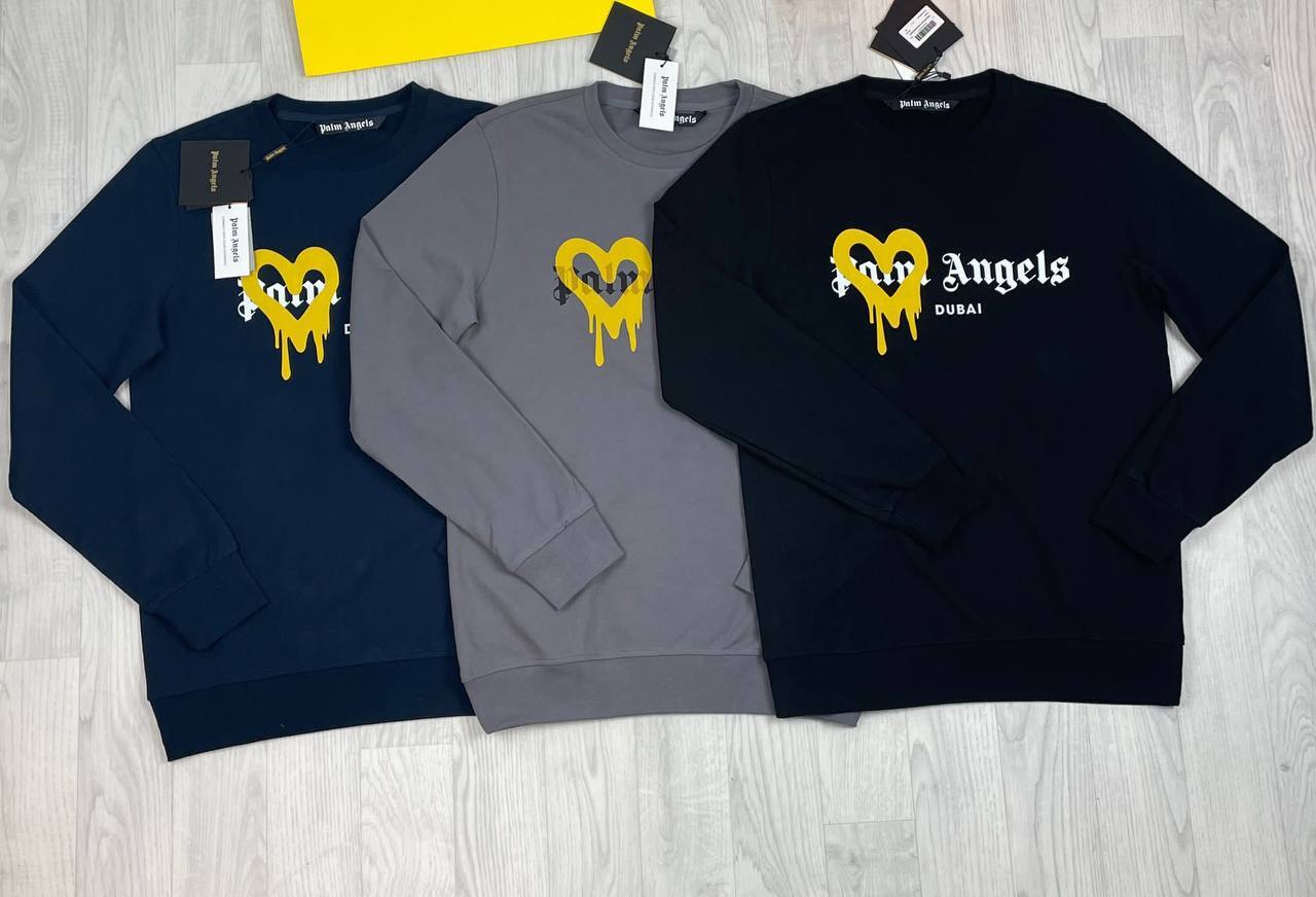 Palm Angles Mens Spray Heart Love Best Design AAA First Copy Loving College Sweatshirts Reps Sweat Shirt Designer Jumper Black Blue Dubai Grey Rep Spread Replica Yellow Sprayed Best Cheapest Sale UK