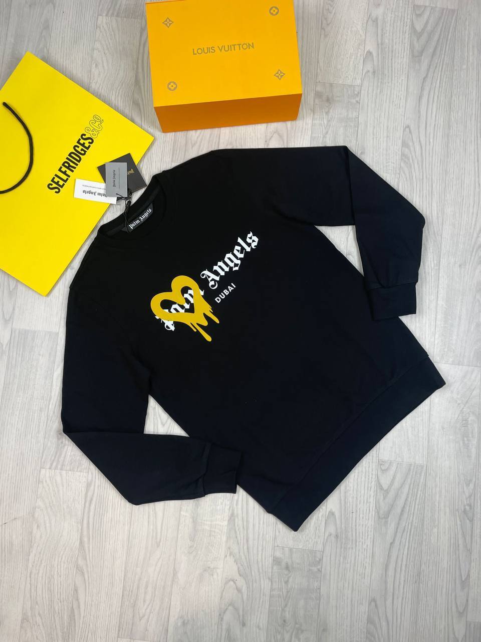 Palm Angles Mens Spray Heart Love Best Design AAA First Copy Loving College Sweatshirts Reps Sweat Shirt Designer Jumper Black Blue Dubai Grey Rep Spread Replica Yellow Sprayed Best Cheapest Sale UK