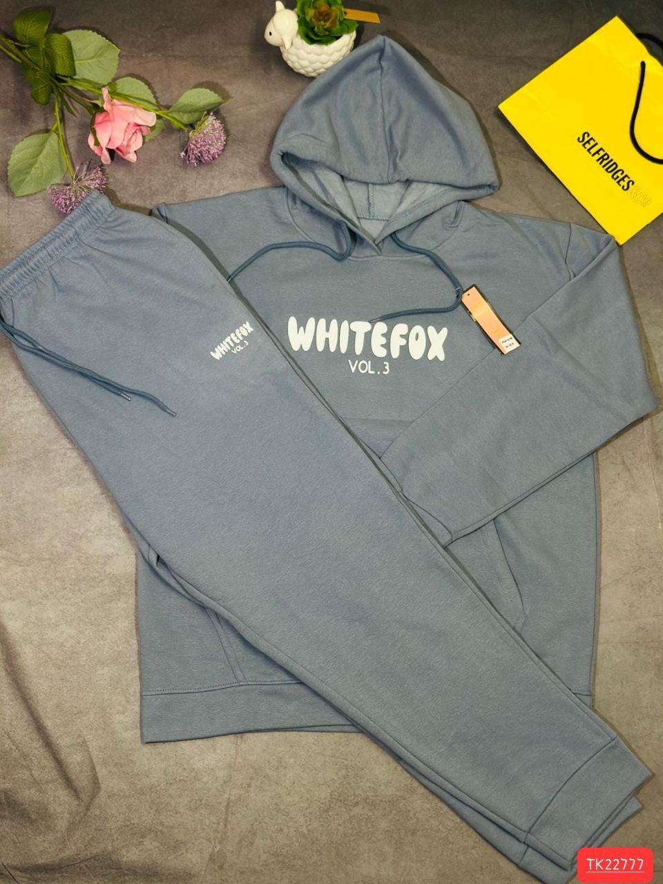 White Fox Women's Hoodie Tracksuits in Different Colors