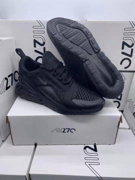 Nike Women's Trainers Trainer 270s 270's 1:1 Triple Black	Nikes Air Max 270 Women Womens Rep Replica Shoes Fake Woman Womans Duplicate Sneakers First Copy Cheap Sneaker Sale UK Reps MAX.270 Air.Max AH8050-005 AAA Best