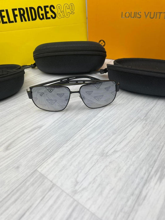 Prada Milano Men's Women's Luxury Sunglasses Replica Sale UK	Men Women First Copy Sunglass Cheap Price Man Woman 1st Copies Polarized Eyewear 1:1 Brand Logo Fake Reps Designer Fakes Rep Duplicate 1 to 1 AAA Glasses UV Protected Grey