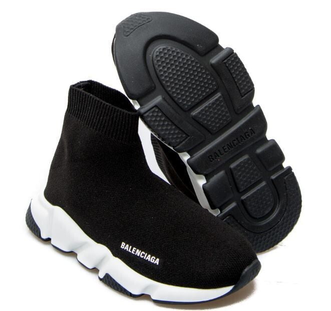 Balenciaga Men's Shoe Black Logo Speed Knitted Sock Trainers Pull On Trainer Replica Sneakers Men Reps First Copy Trainer Leather Cheap Sneaker Shoes Runners Rep Boys Fake Sale Ireland UK