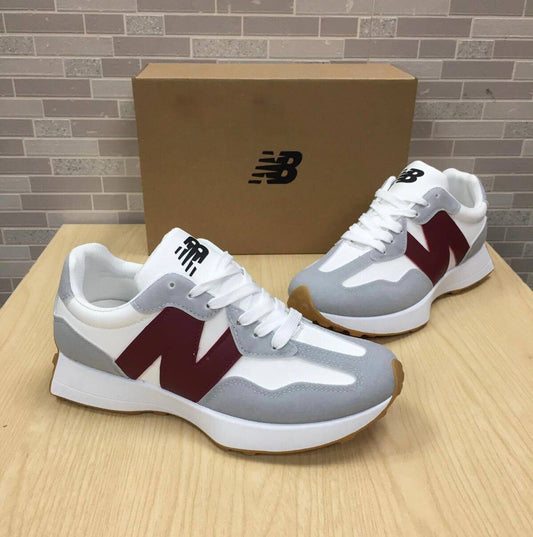 NEW BALANCE Burgundy Shoe Coms with Full Packaging