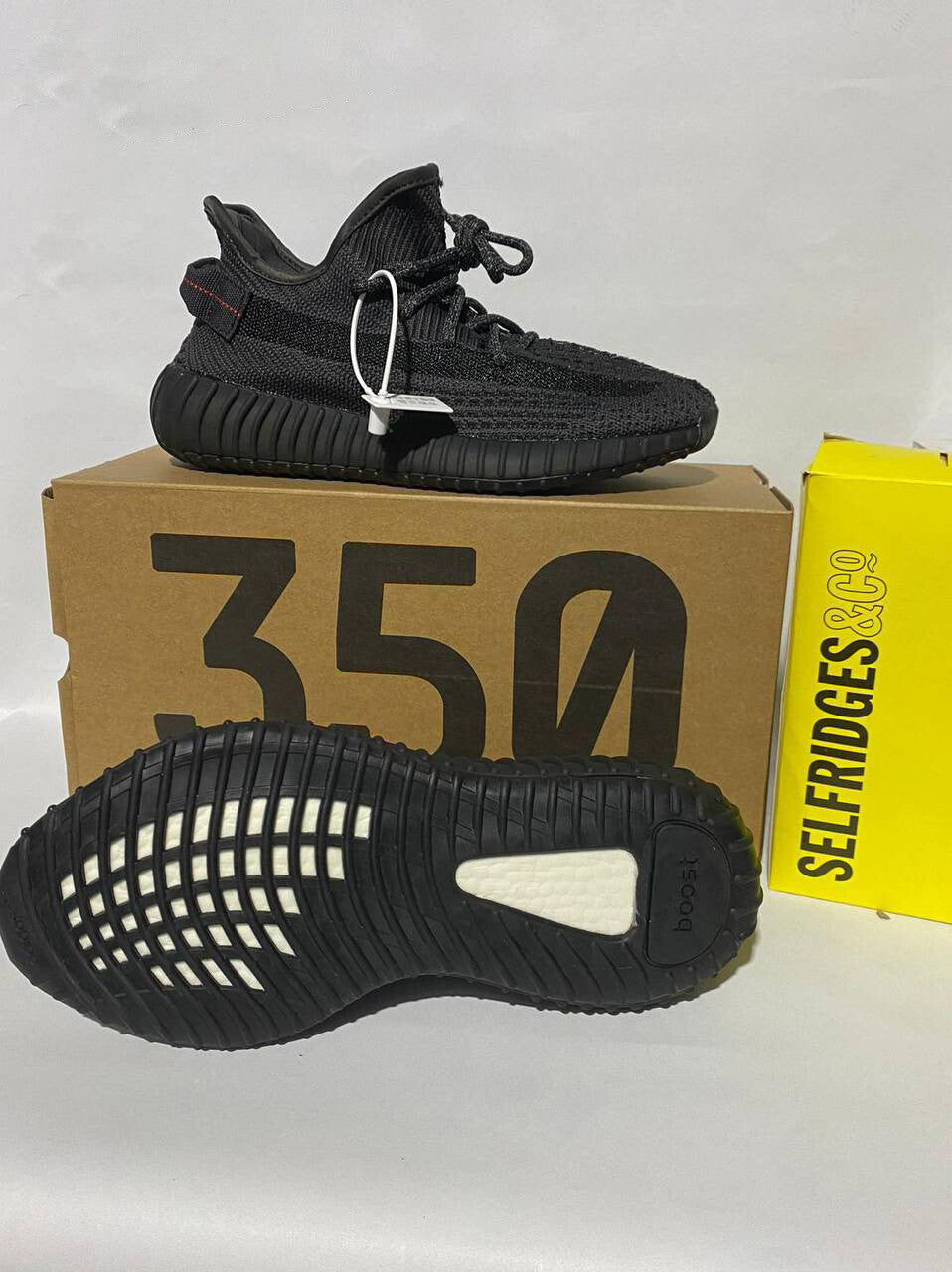 Adidas SPLY 350 Yeezy Shoes Comfort Trainer In Black Color