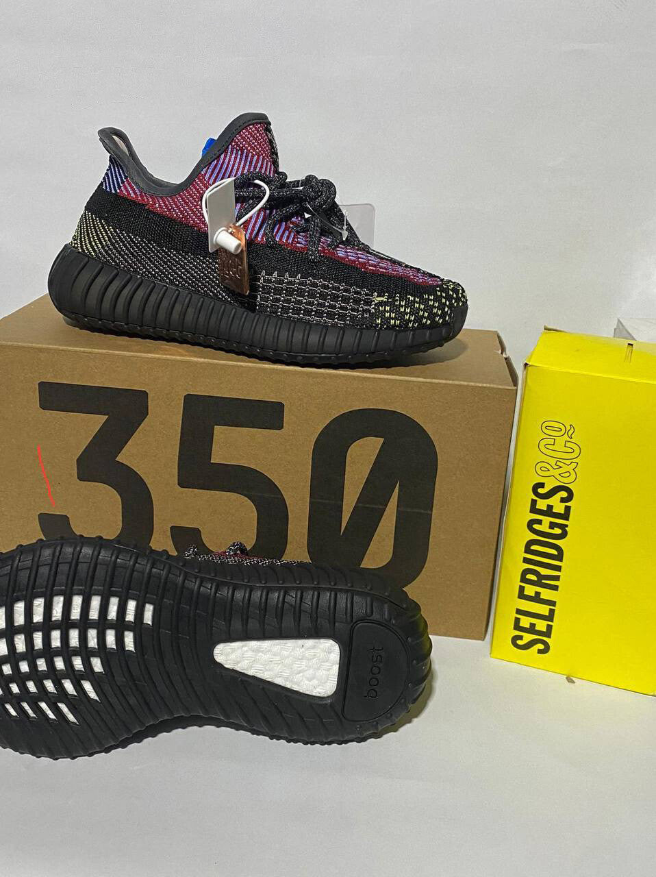 Adidas SPLY 350 Yeezy Shoes Comfort Trainer In Multi Shades