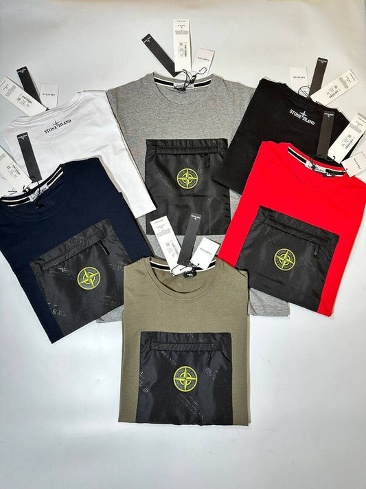 Stone Island T-shirts in Classy Colors