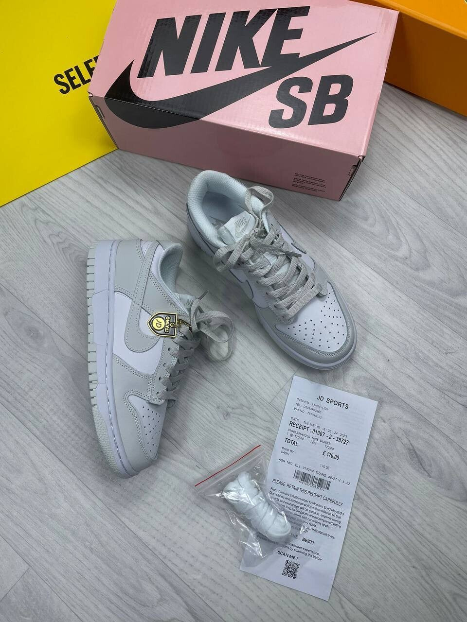 Nike Dunk Low Women Sneakers Dunks Junior Jr Womens Grey Fog Pandas White Women's