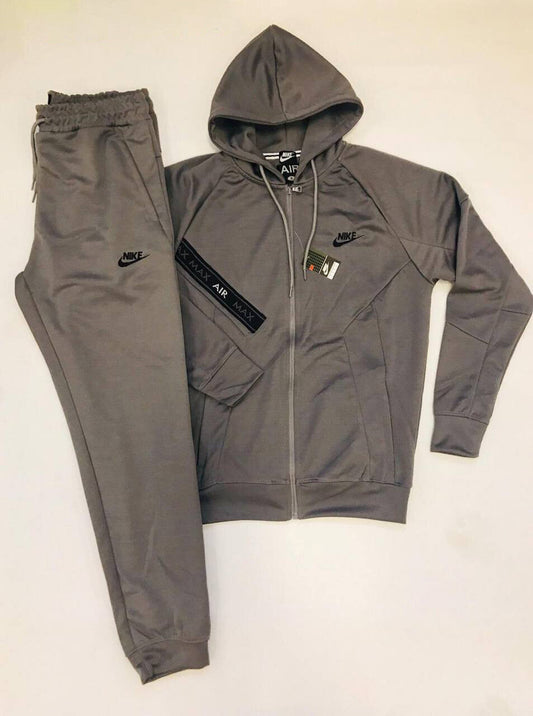 Nike Flex Vent Pro Tracksuit Old Season Tech Fleece Grey with Pullover Hoodie in 3 colors