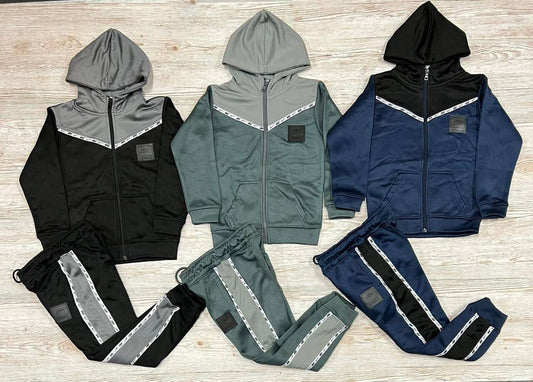 Kid's Nike Tracksuit with Hoodie in 3 Colors