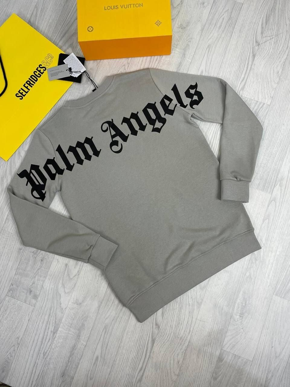 Palm Angels Plain Jumper Mens Black Grey AAA First Copy Sweatshirt Beige Men Designer Replica Oversized Cheap Long Sleeves Fake Sweater Rep Crewneck White Printed Men's Sweat shirt Classic Sale UK