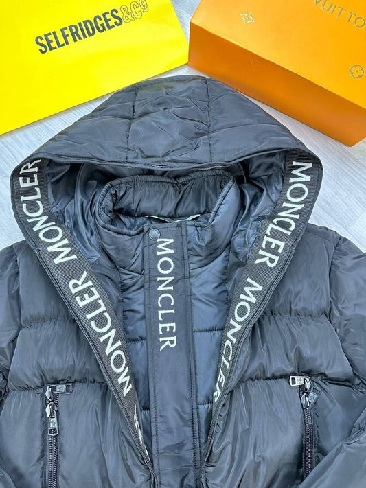 Moncler Replica Men Women Puffer Montcla Down Rep Jackets Pullover Hoodie Men's Women's Reps Cashmere Flannels Fashion Fake Bodywarmers Cheap Zip Pocket Long Sleeves First Copy Black Grey Sale UK