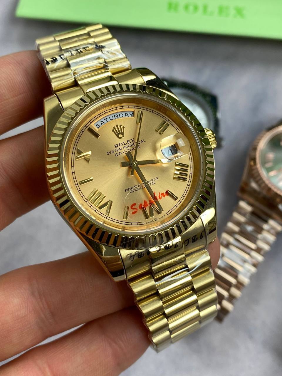 Rolex Oyester Perpetual Day-Date Watch in Different Colors
