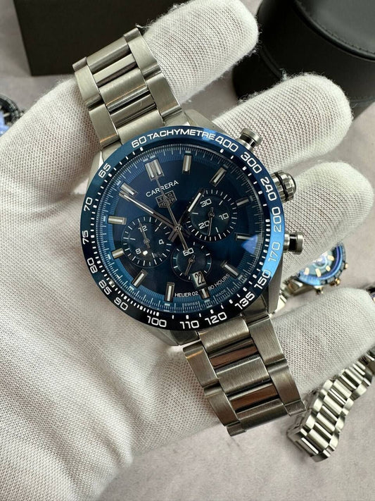 TAG Heuer Carrera with Silver Chain Strap