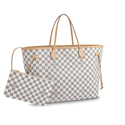 Louis Vuitton Women's Designer MM Damier Bag Rep AAA Sale UK	Woman First Copy Replica Cheap Price Fake Tote Bags Fakes Reps 1st Copies Neverfull MM 1:1 LV Brand Logo Canvas Ladies Purse Girls Duplicate Purses Luxury Totebag Lady Grey White