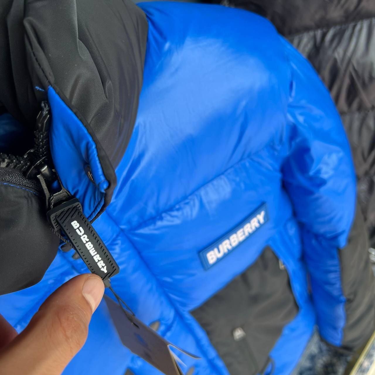 Burberry Bredan Down Nylon Puffer Jacket Hooded Replica First Copy Flannels Light Water-Resistant Rep Designer Waterproof Coat Men Body Warmer Zip Pocket Best Cheapest Jackets Discount Sale UK