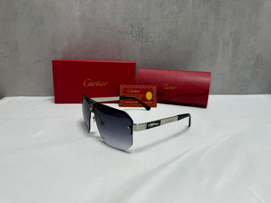 Cartier Wooden Stick Panther Sunglasses
