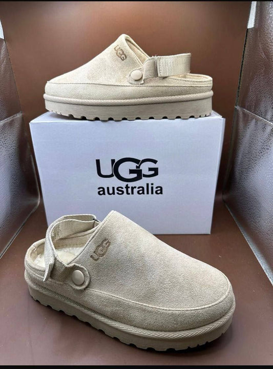 UGG Goldenstar White Color Trainers For Women's