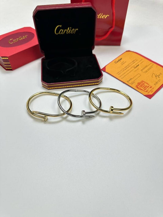 Cartier Nail Bracelet in 3 Different Colors