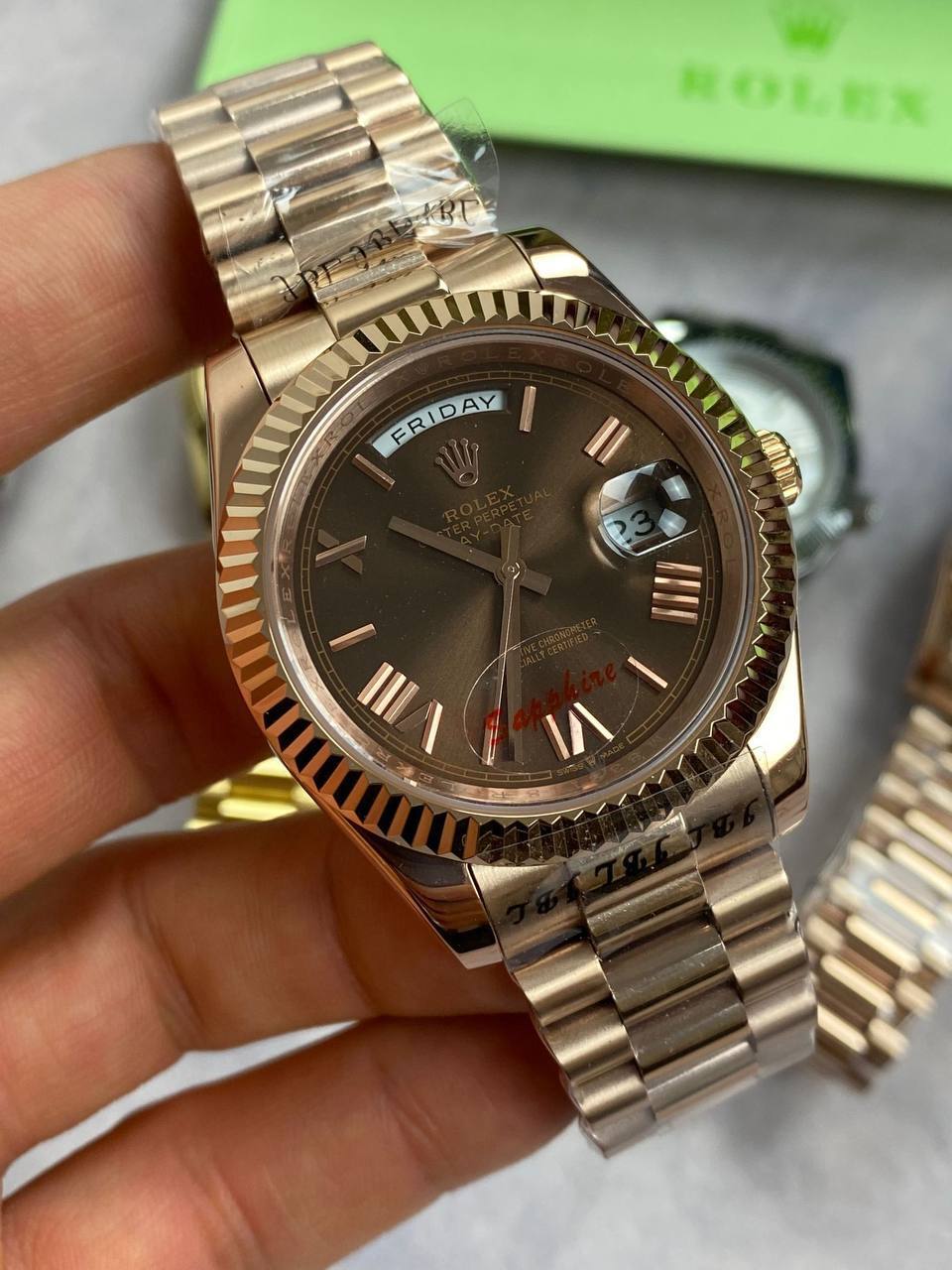 Rolex Oyester Perpetual Day-Date Watch in Different Colors