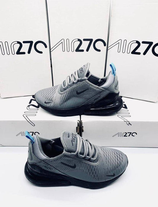 Nike Women's Trainers Trainer 270s 270's 1:1 Black Cool Grey	Nikes Air Max 270 Women Womens Rep Replica Shoes Fake Woman Womans Duplicate Sneakers First Copy Cheap Sneaker Sale UK Reps MAX.270 Air.Max CD1506-001 Blue Fury