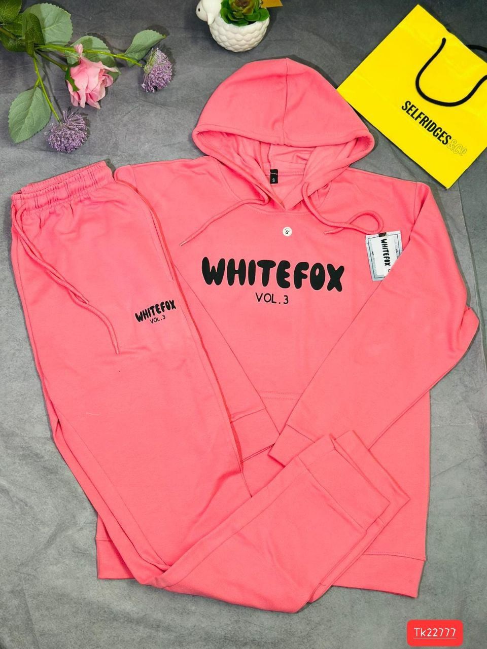 White Fox Women's Hoodie Tracksuits in Different Colors