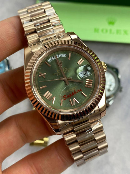 Rolex Oyester Perpetual Day-Date Watch in Different Colors
