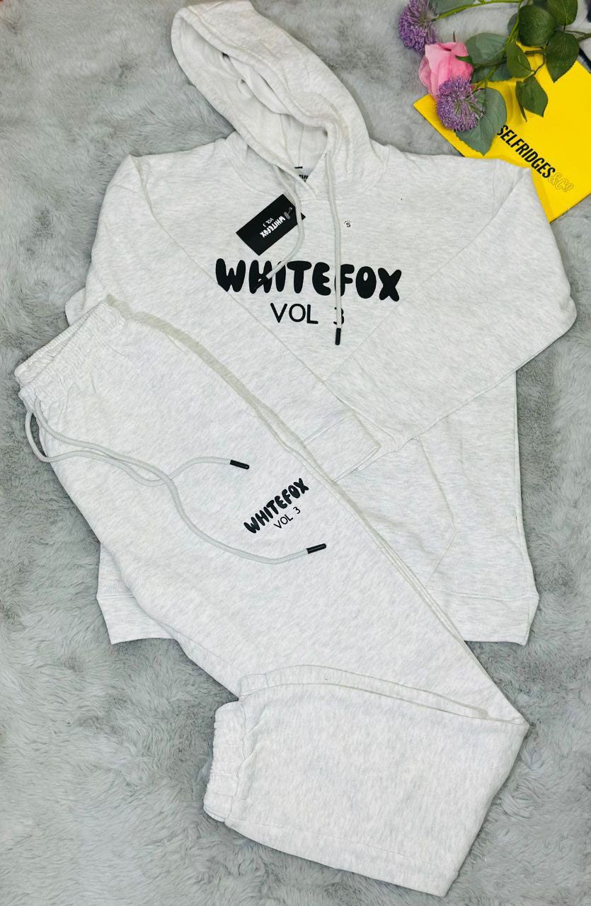 White Fox Women's Hoodie Tracksuits in Different Colors