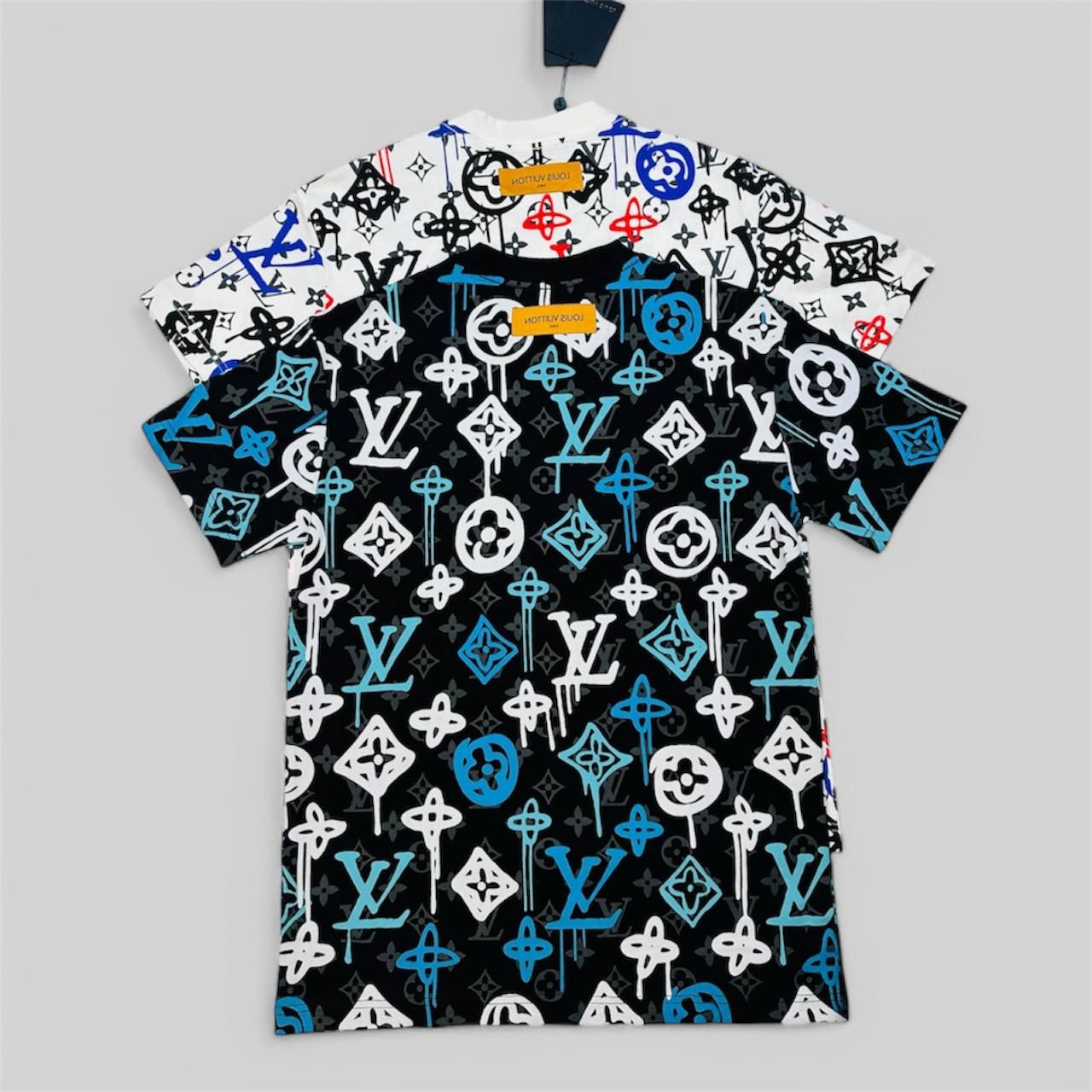 Louis Vuitton 3D LV Logo Men's Women's T-shirt