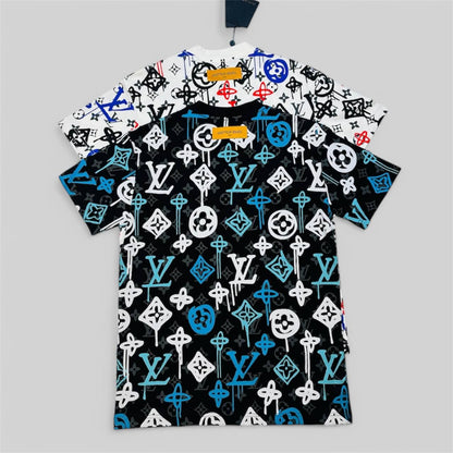 Louis Vuitton 3D LV Logo Men's Women's T-shirt